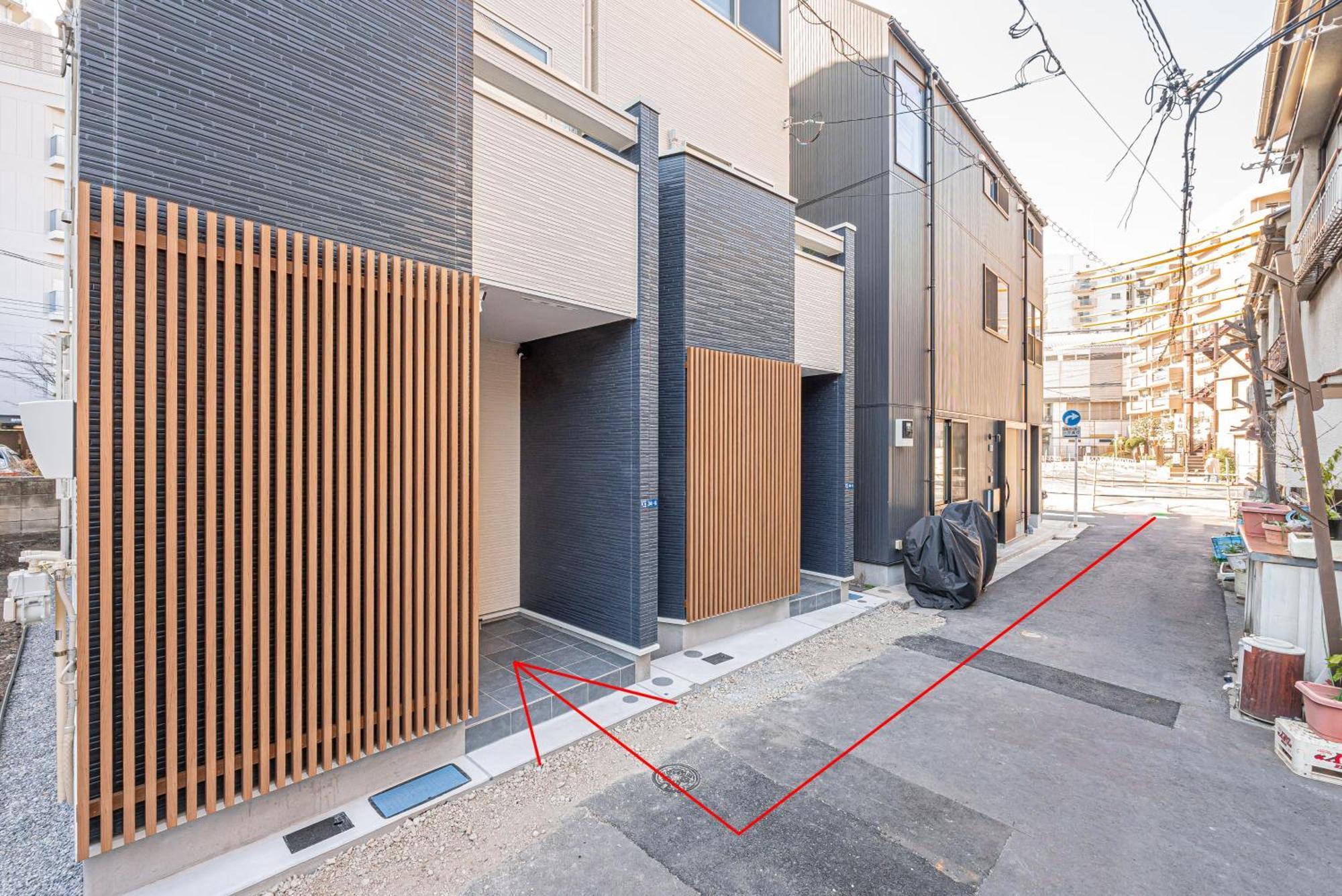 Villa 位于晴空塔skytree Asakusa 直达2分 京成曳舟 日式别墅 一軒家 団体様に最適